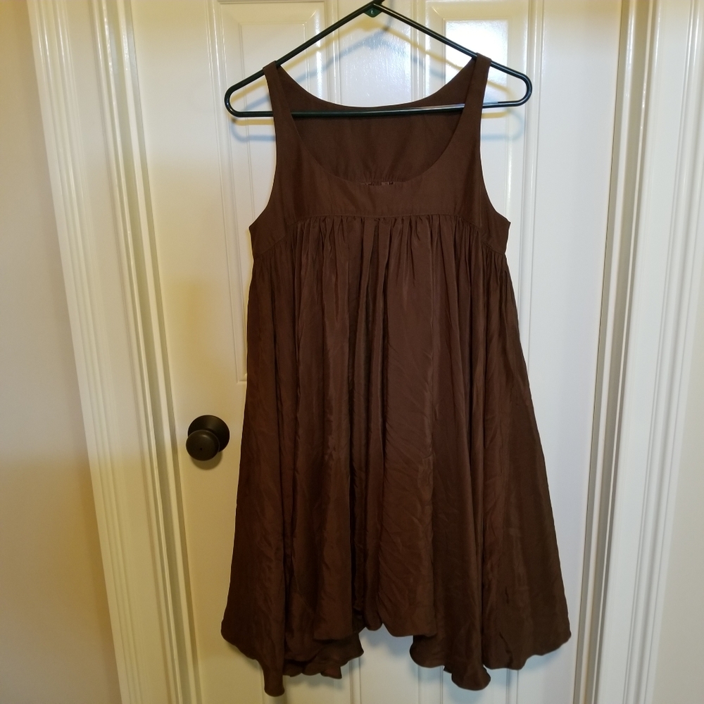 Billy Reid silk babydoll dress. Size Small.
